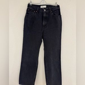 Abercrombie & Fitch Curve Love 90s Relaxed Jeans